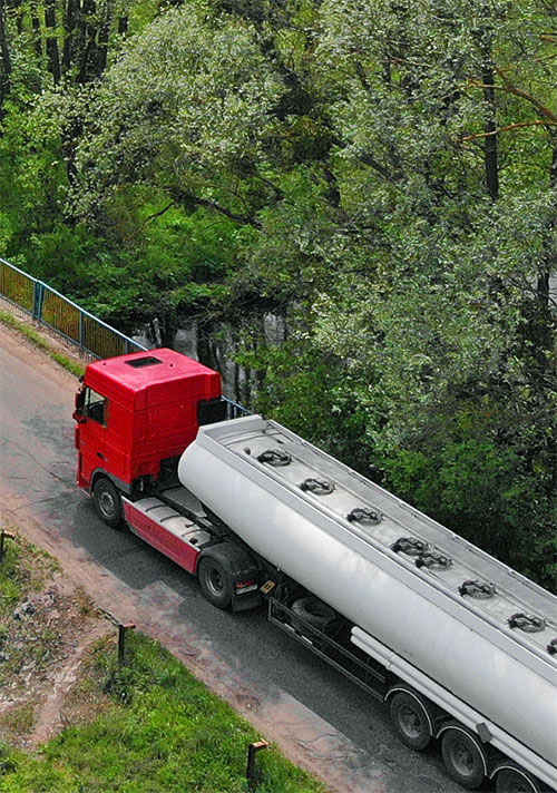Kingspan transport vehicle