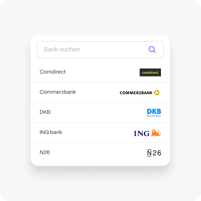 How it wo0rks 2 - Die Kund*innen wählen ihre Bank im von Mondu gehosteten Checkout aus.