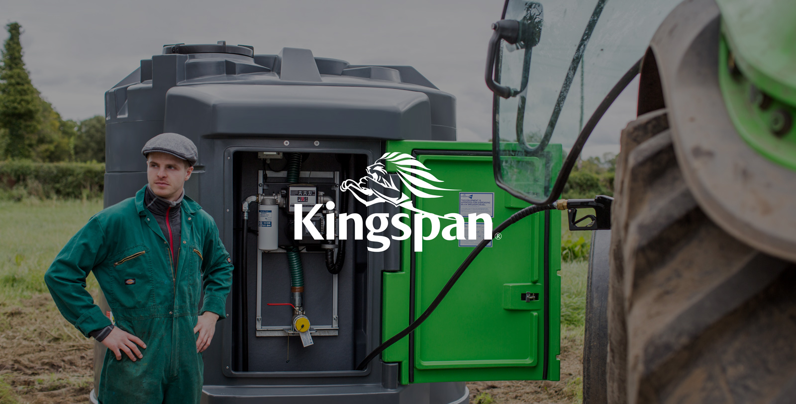 Kingspan fuel tank on the farm image