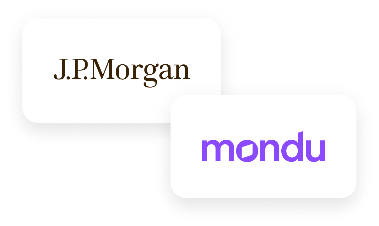 JPMorgan and Mondu Logos